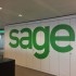 Sage Head Office @ The Shard, London - Pre cut, self coloured vinyl letters