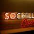 So Chill - Illuminated acrylic and distressed timber festival box sign